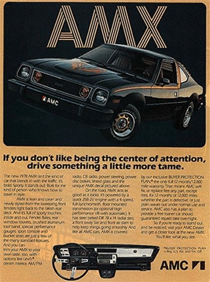 1978 AMC Auto Advertising